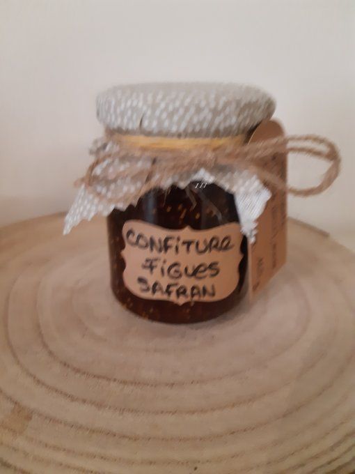 Confiture Figues Safran