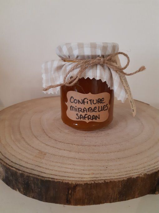 Confiture Mirabelles Safran
