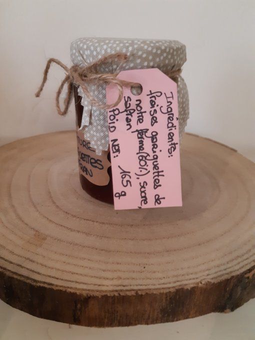 Confiture Gariguettes Safran