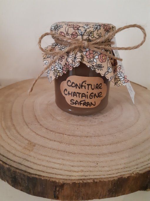 Confiture Châtaigne Safran