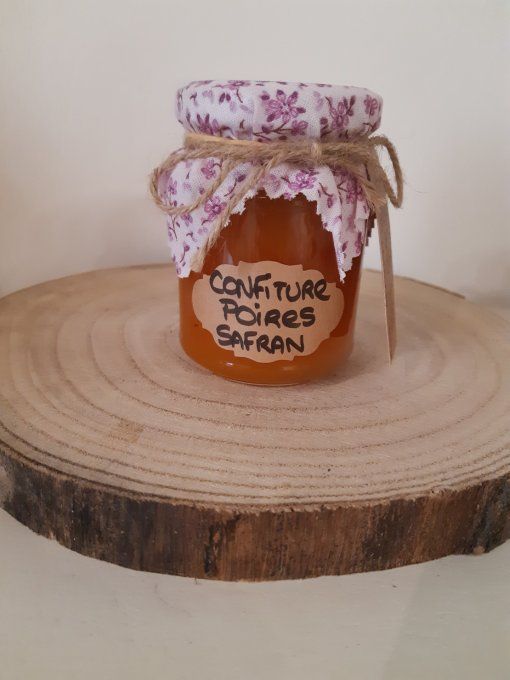 Confiture Poires Safran