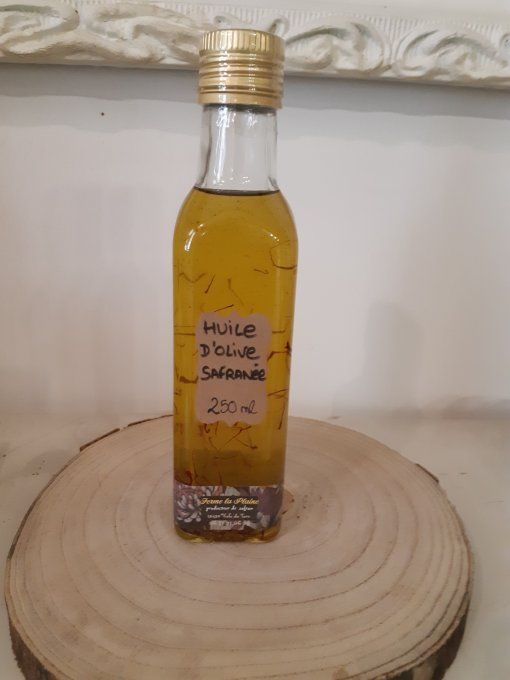 Huile d'olive safranée