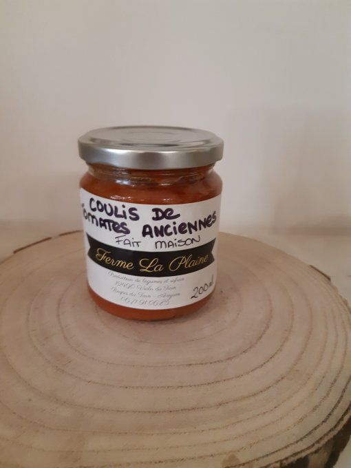 Coulis de tomates anciennes 200ml