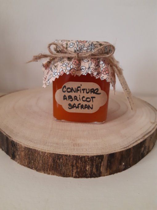 Confiture abricot safran